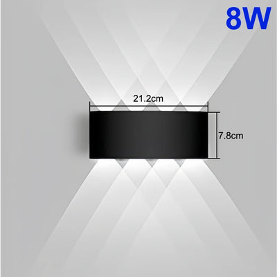 Waterproof LED Wall Lamp for Indoor and Outdoor Use - Smarsty
