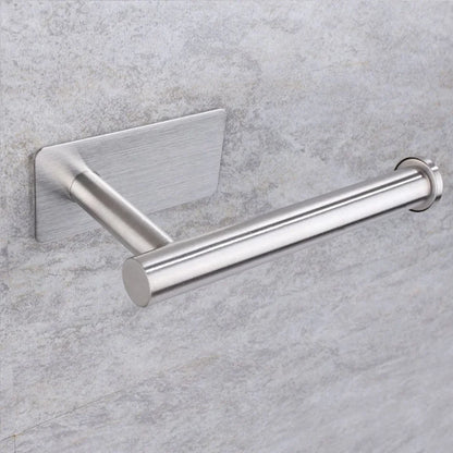Stainless Steel Adhesive Paper Holder for Kitchen and Bathroom - Smarsty
