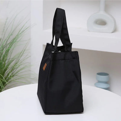 Large Capacity Insulated Lunch Bag With Sturdy Top Handle - Smarsty
