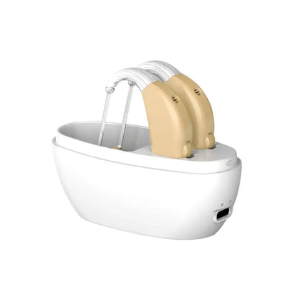 Rechargeable Portable Hearing Aid with Magnetic Charging - Smarsty