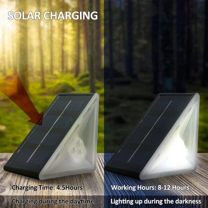 Outdoor Solar Step Lights with RGB Colors for Safe Pathways - Smarsty