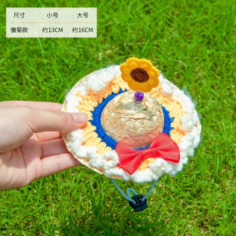Cute Sun Hat for Dogs and Cats Durable Accessory - Smarsty