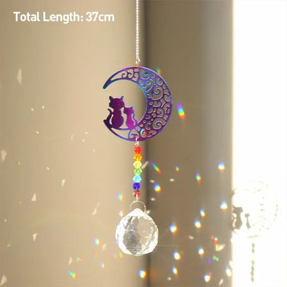 Colorful Crystal Pendant Suncatcher for Home Decoration - Smarsty