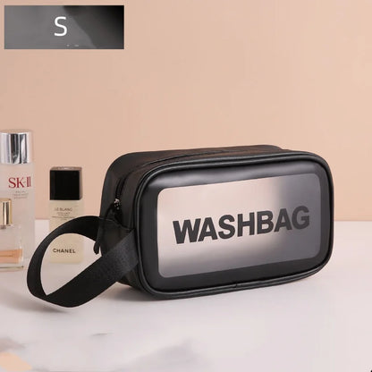 Transparent PVC Cosmetic Bag Waterproof With Large Capacity - Smarsty