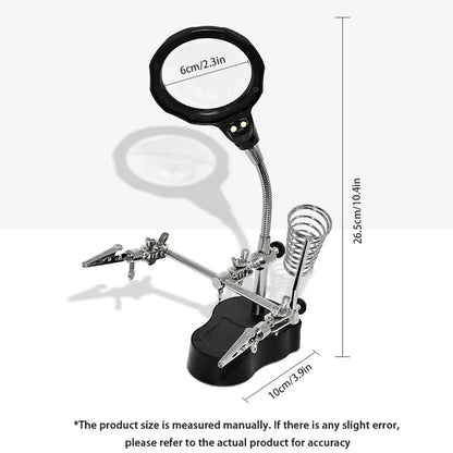 Lighted Magnifying Glass for Mobile Phone Repair - Smarsty