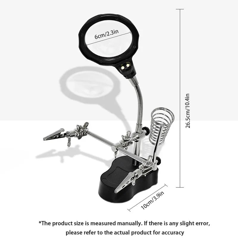 Lighted Magnifying Glass for Mobile Phone Repair - Smarsty