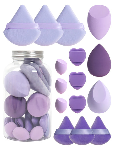 Spring Cosmetic Puff Set with Mini Makeup Eggs and Cushions - Smarsty
