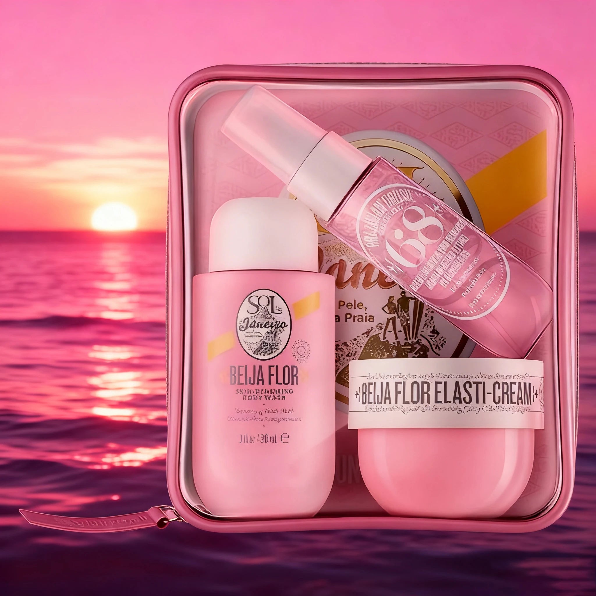 Sol De Janeiro Fragrance Set Dragon Fruit Lychee Sunny Musk Vanilla Warmth Women's Perfume Set