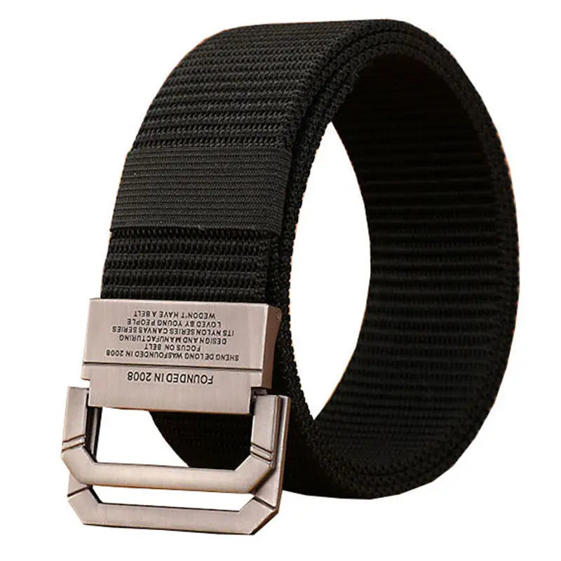 Men Nylon Tactical Belt Durable Canvas Military Strap - Smarsty