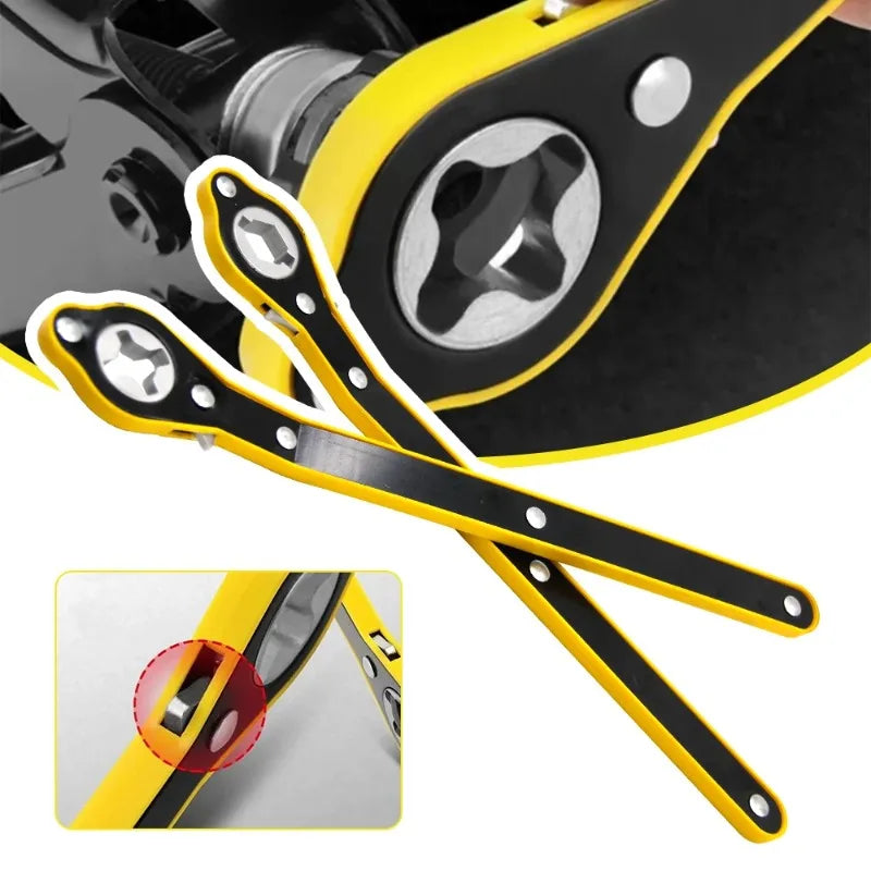 Auto Labor Saving Jack Ratchet Wrench Tire Jack Removal Wrench Cross car Labor Saving Wrench Rocker Arm