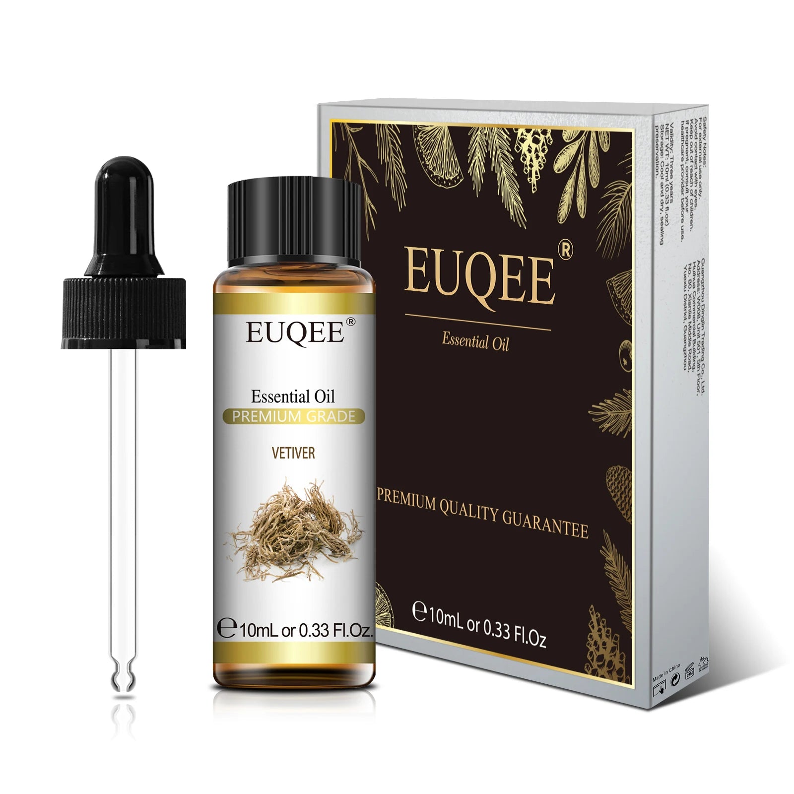 EUQEE 10ml Pure Natural Essential Oil Lavender Jasmine Eucalyptus Vanilla Sandalwood Sweet Orange Lemon Oregano Neroli Fragrance - Smarsty