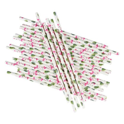 50PCS Hawaiian Party Umbrella Straws for Tropical Celebrations - Smarsty