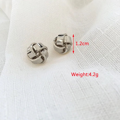 Gold Metal Drop Earrings with Irregular Heart Design for Women - Smarsty