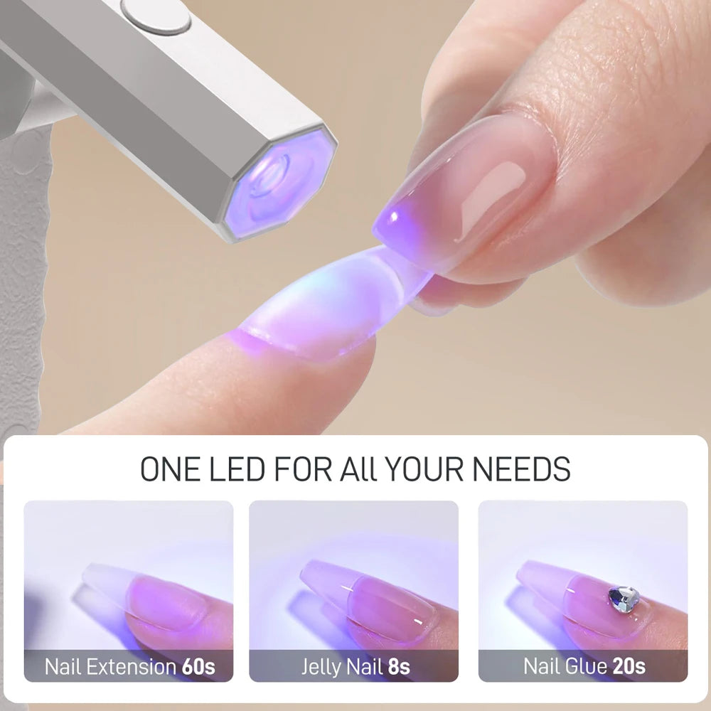 Portable Mini Nail Lamp for Quick Gel Drying - Smarsty