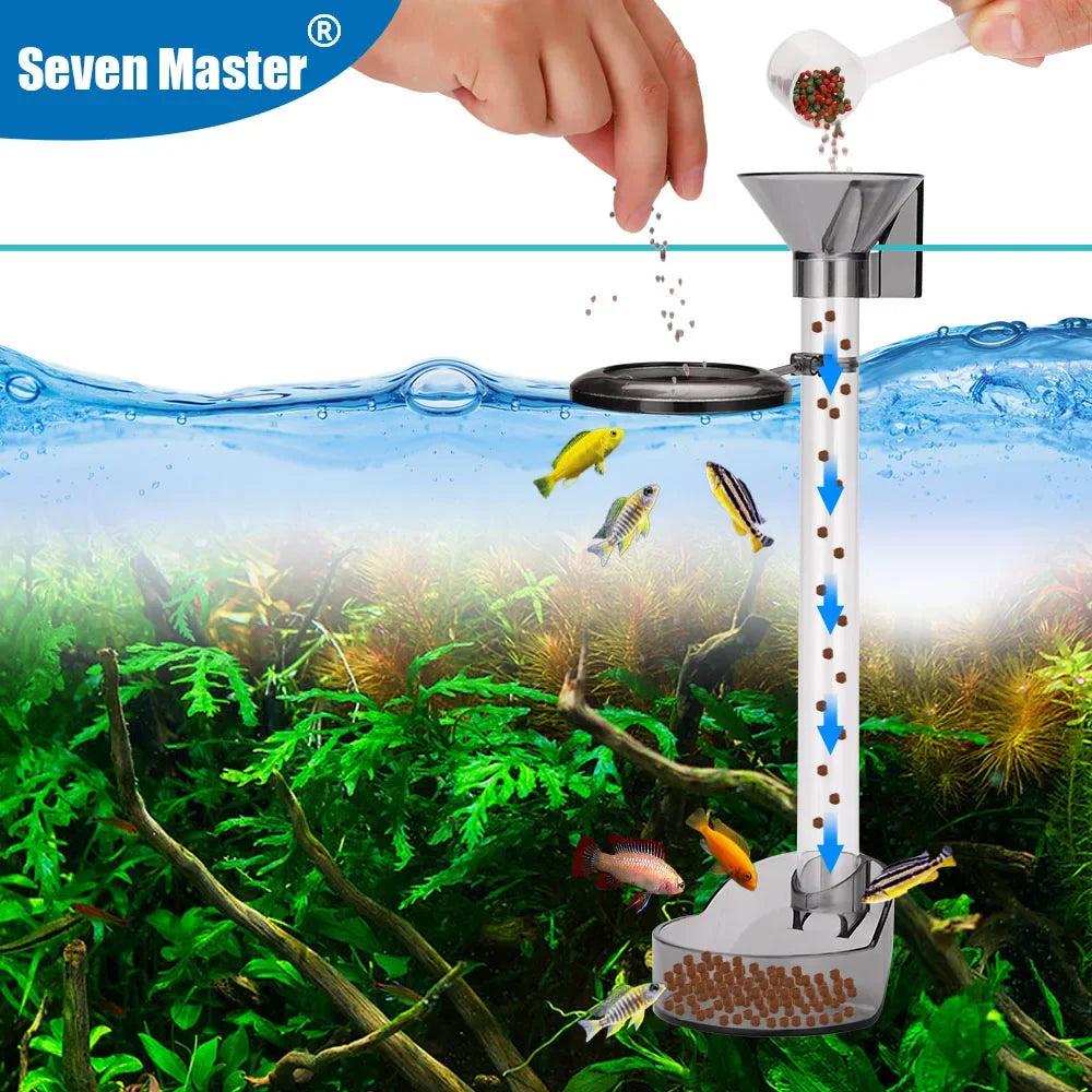 Acrylic Aquarium Feeder Tube for Small Fish - Smarsty