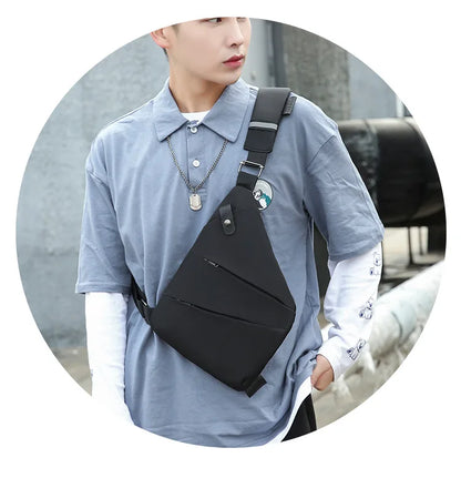 Anti Theft Travel Crossbody Bag With Hidden Wallet Secure - Smarsty
