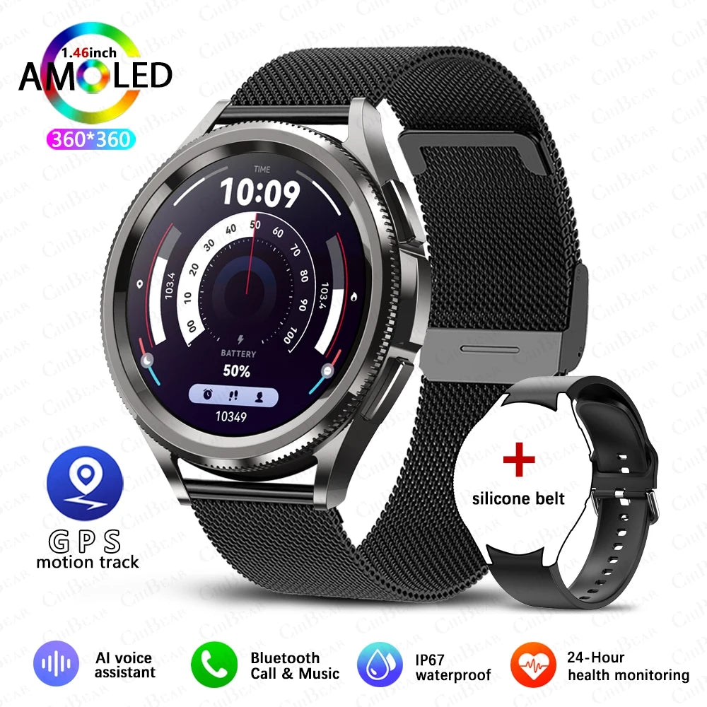 Samsung Galaxy Watch6 Classic Smartwatch with GPS and Heart Rate Monitor - Smarsty
