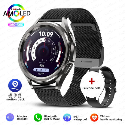 Samsung Galaxy Watch6 Classic Smartwatch with GPS and Heart Rate Monitor - Smarsty