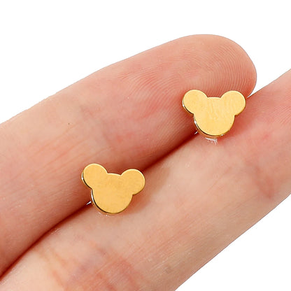 Cute Disney Stitch Flower Stud Earrings for Women and Girls - Smarsty