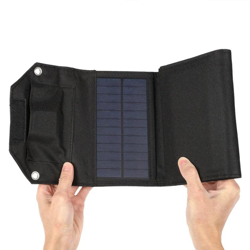 Foldable Solar Panel Charger for Outdoor Camping - Smarsty