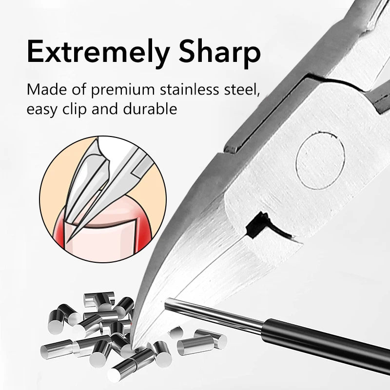 Professional Stainless Steel Toe Nail Clipper for Ingrown Nails - Smarsty