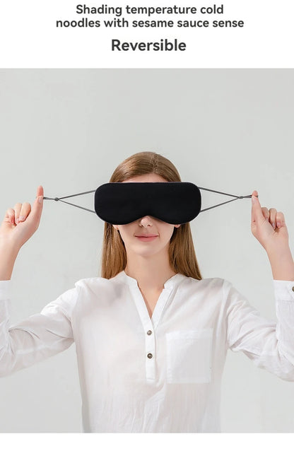 Korean Style Ice Silk Eye Mask for Travel Comfort - Smarsty
