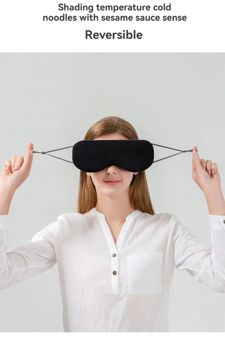 Korean Style Ice Silk Eye Mask for Travel Comfort - Smarsty