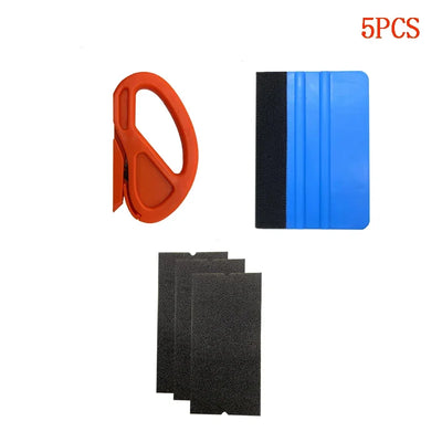 PWS Car Tools Wrap Film Sticker Wrapping Tool Vehicle Vinyl Wrap Window Tint Film Tool Kit Cutter Aid Tool Window Tinting - Smarsty