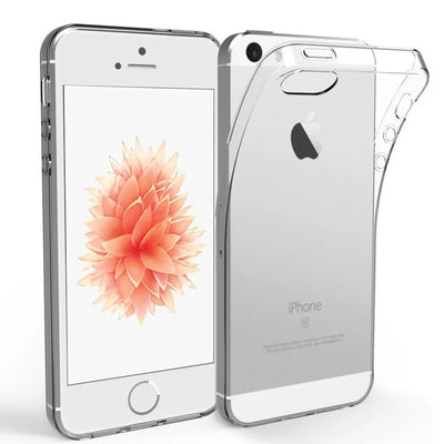 For iPhone 5 Case Clear Silicone Soft TPU Cover For iPhone 5S SE 2016 SE 2020 SE 2022 iPhone 7 iPhone 8 Transparent Coque by Smarsty