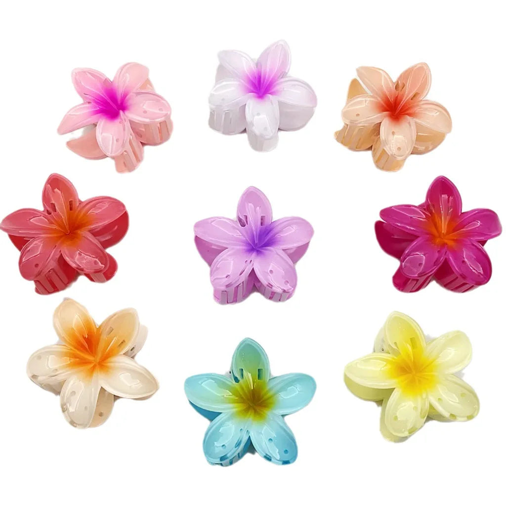 Flower Shape Hair Claw Clips For Secure Stylish Hold - Smarsty