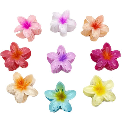 Flower Shape Hair Claw Clips For Secure Stylish Hold - Smarsty
