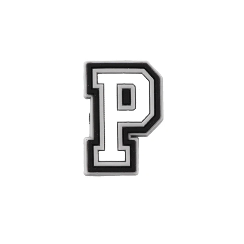 1 Pcs Letter Shoe Charms for Clog Sandals Shoe Decoration Number Alphabet Characters DIY Shoes Pins for Boy Girl Men Women