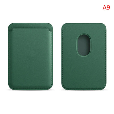 MagSafe Leather Wallet Case With Card Holder For iPhone - Smarsty