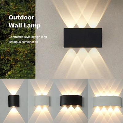 Modern LED Wall Light Waterproof for Home and Garden - Smarsty