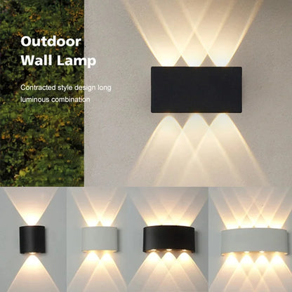Modern LED Wall Light Waterproof for Home and Garden - Smarsty