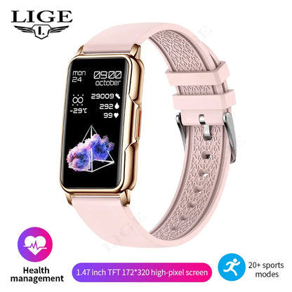 Waterproof Smartwatch for Men and Women with Heart Rate Tracker - Smarsty