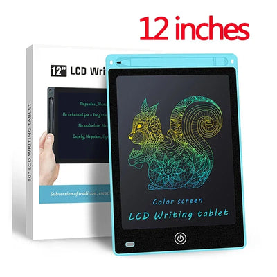 10/12/inch LCD Writing Tablet Drawing Board Kids Graffiti Sketchpad Toys Handwriting Blackboard Magic Drawing Board Kid Toy Gift - Smarsty