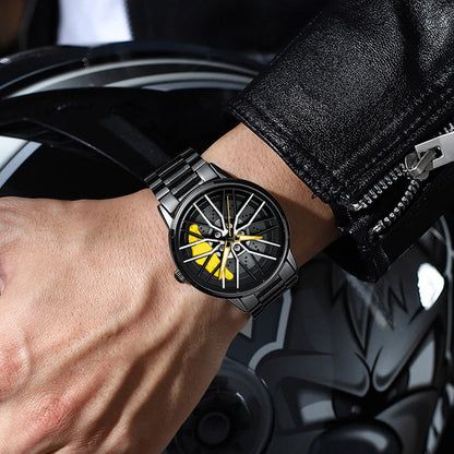 2024 New VA VA VOOM Black Stainless Steel Sports Watch - Smarsty