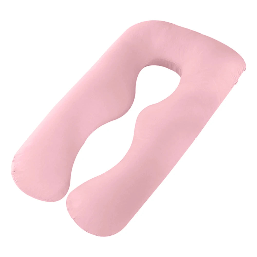 Multifunction Maternity Pillow Case Pure Cotton Cover U-Type for Pregnancy Women