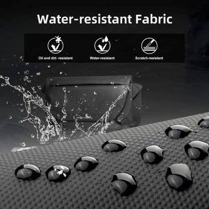 Water Resistant Messenger Bag For Men With Ipad Pocket - Smarsty