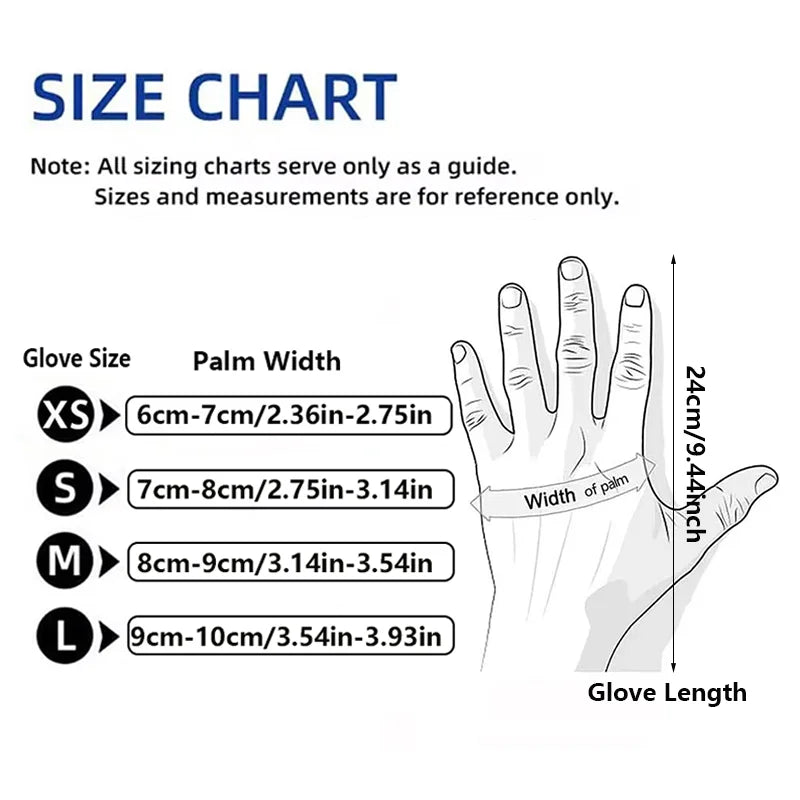 100/50/20PCS Light Pink Disposable Nitrile Gloves Waterproof Anti-static Durable Light Pink Gloves For Kitchen Cooking Tools