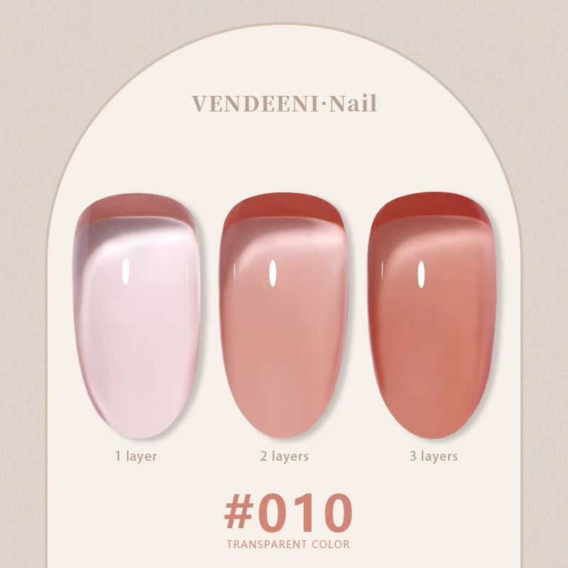 Vendeeni 24 Colors Jelly Gel Nail Polish Set - Smarsty