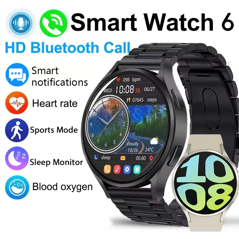 Smart Sports Watch with Bluetooth Call and Health Monitoring - Smarsty