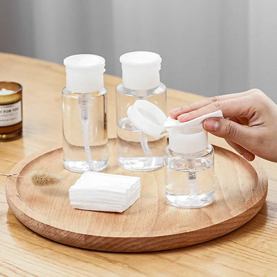 Refillable Pump Dispenser Bottle for Nail Polish - Smarsty