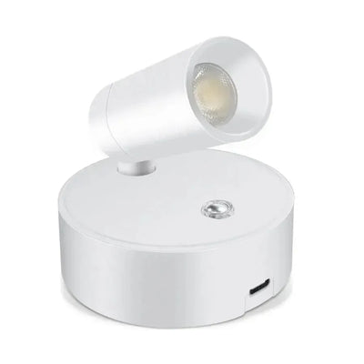 Dimmable LED Wireless USB Rechargeable Wall Spotlight - Smarsty
