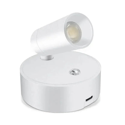 Dimmable LED Wireless USB Rechargeable Wall Spotlight - Smarsty