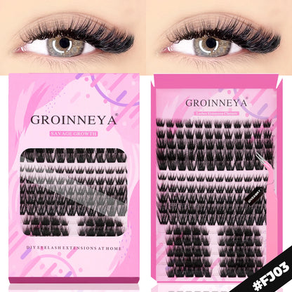 DIY Faux Mink Eyelash Extension Kit with Bond and Seal - Smarsty