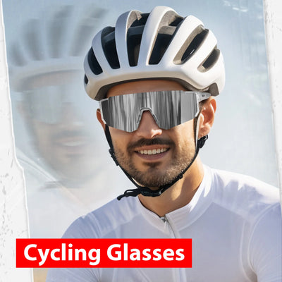 SCVCN new Outdoor Cycling Sunglasses Men MTB Bike Glasses Sports Mountain Climbing fishing Women Bicycle Cycling UV400 Goggles by Smarsty