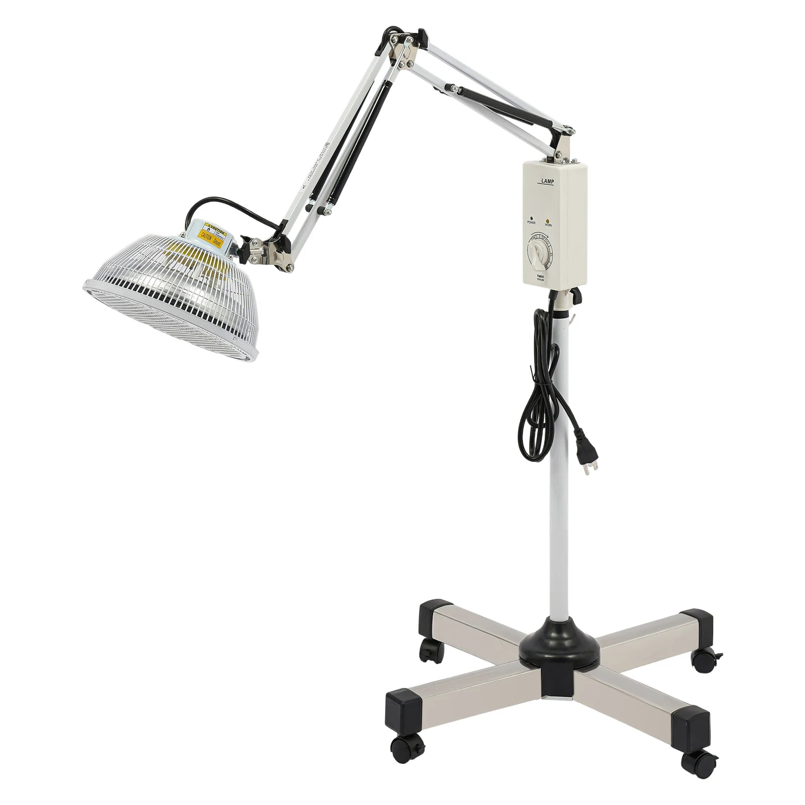 250W Acupuncture Mineral Lamp, Infrared Lamp for Body Face Pain Adjustable Circulation Pain Relief Heating Device,Infrared Light