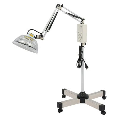 250W Acupuncture Mineral Lamp, Infrared Lamp for Body Face Pain Adjustable Circulation Pain Relief Heating Device,Infrared Light